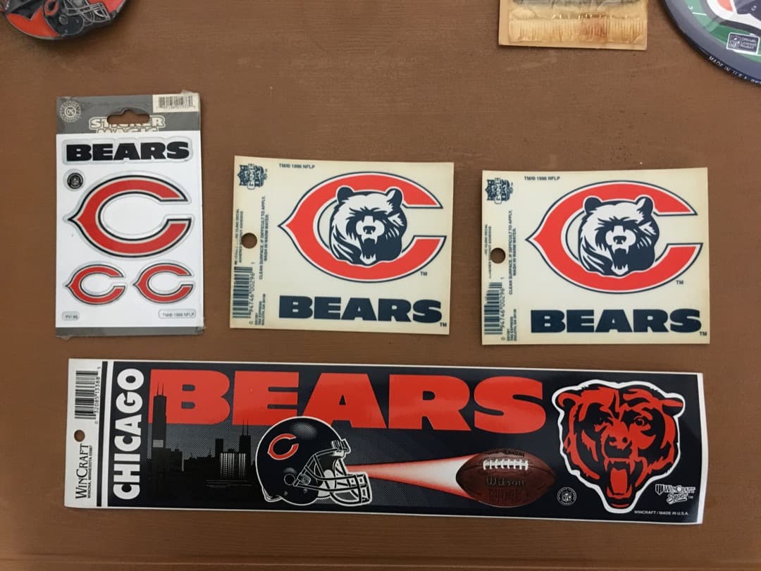 未開封・中古 NFL シカゴ・ベアーズ グッズ スーパーセット