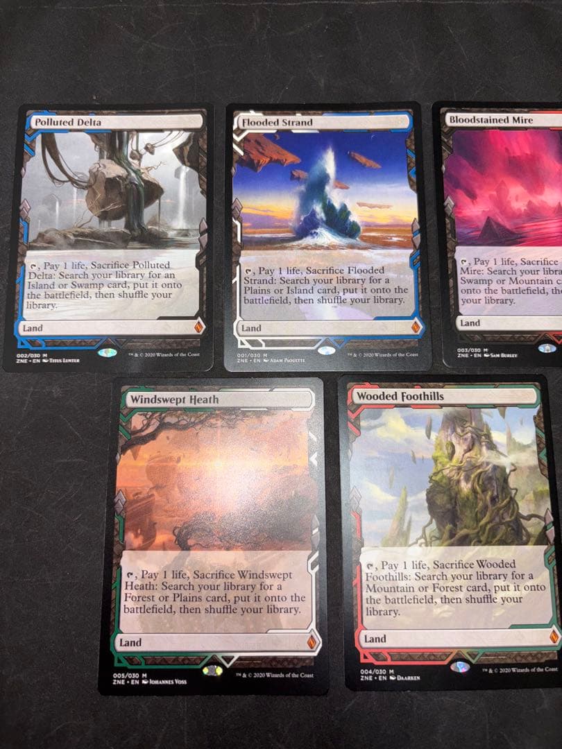 MTG 汚染された三角州、溢れかえる岸辺 ほかセット