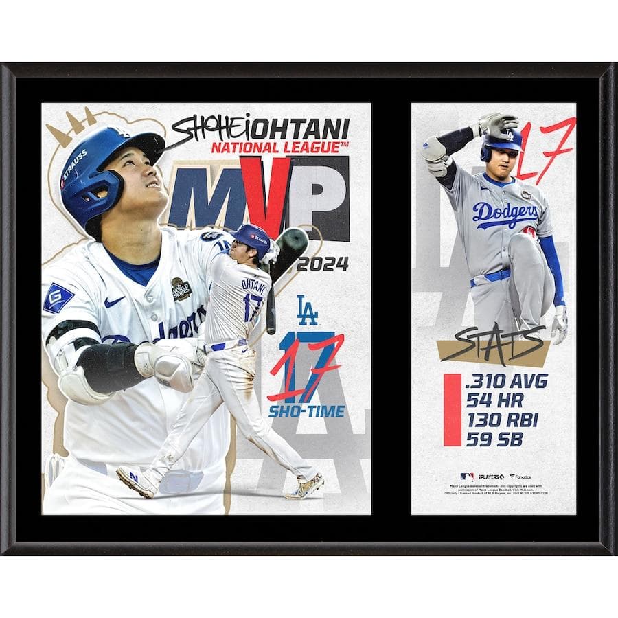 【即発送可】新品未開封 MLB2024 MVP 大谷翔平 フォトフレーム