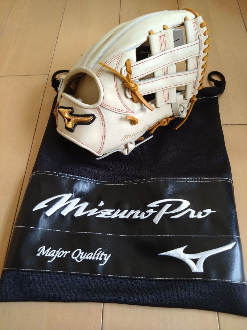 Mizuno Pro 軟式グローブ 内野手用　サイズ10 ブロンド×コルク