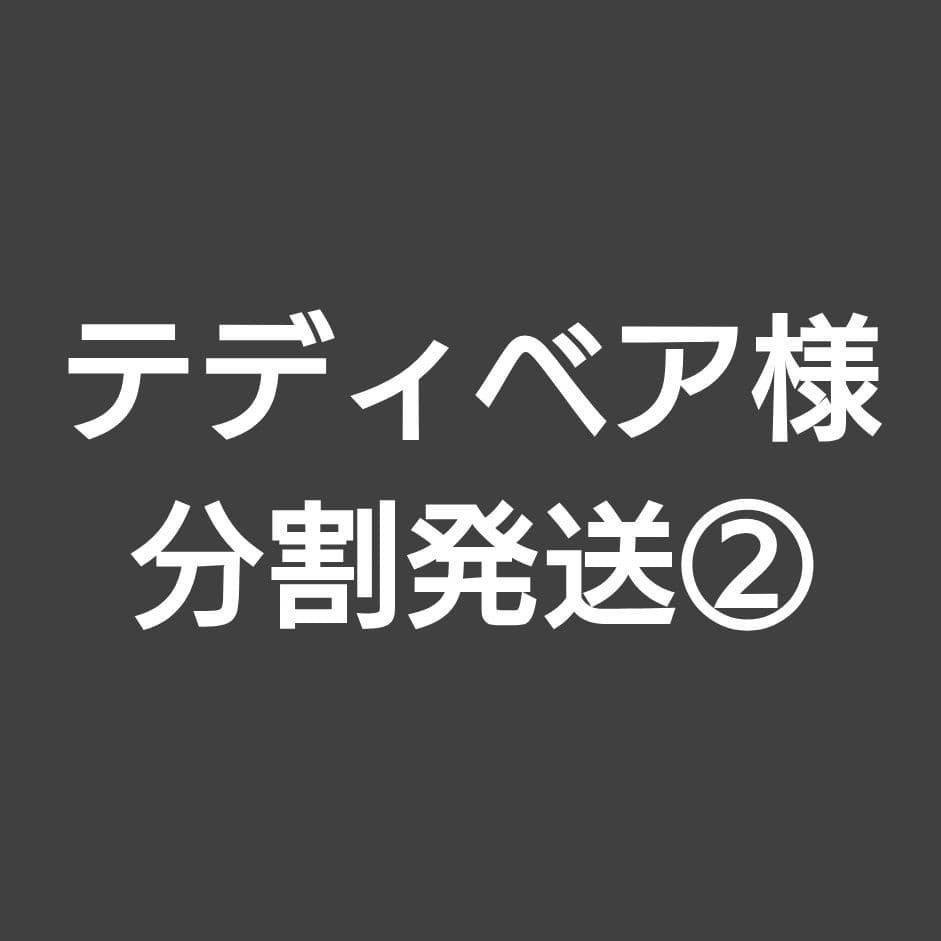テディベア様 分割発送②