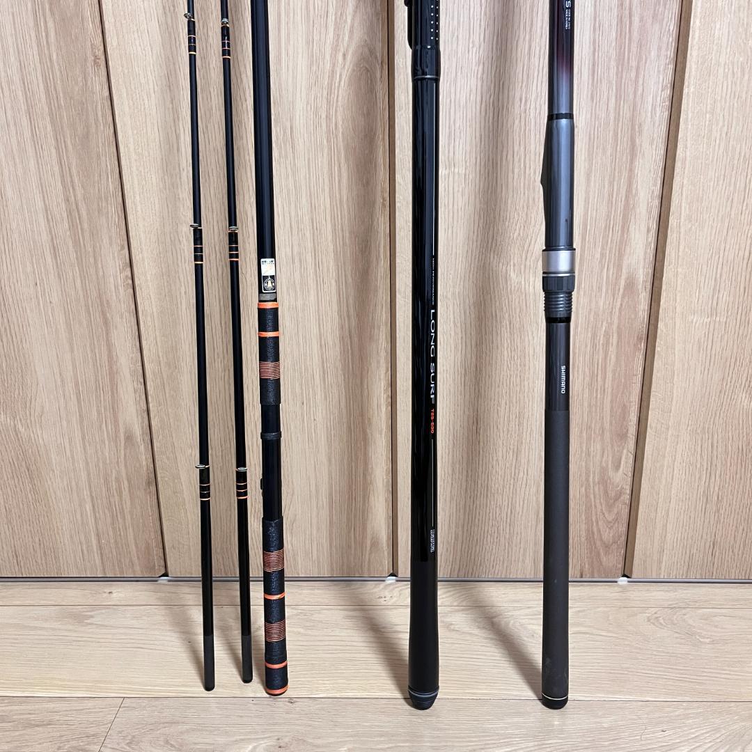 磯竿　3本まとめ売り（SHIMANO、DAIWA など）