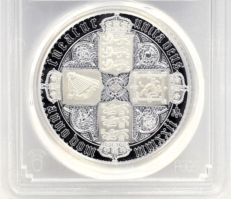 2022マスターピースゴシッククラウン2oz銀貨 PR70 (新品未使用)168