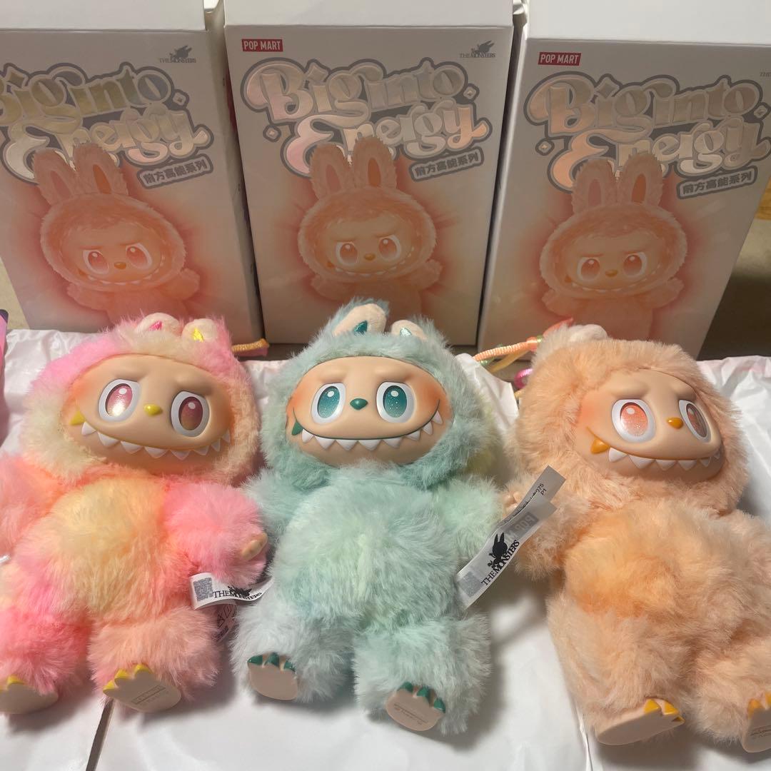 ラブブ　ポップマート　エナジー　3体セット　正規品