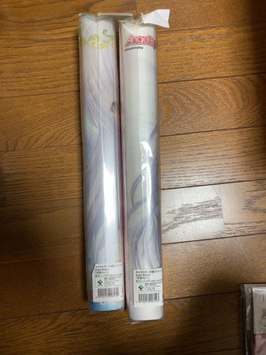 天使プレイマット2種　Angel Beats　デッキホルダー