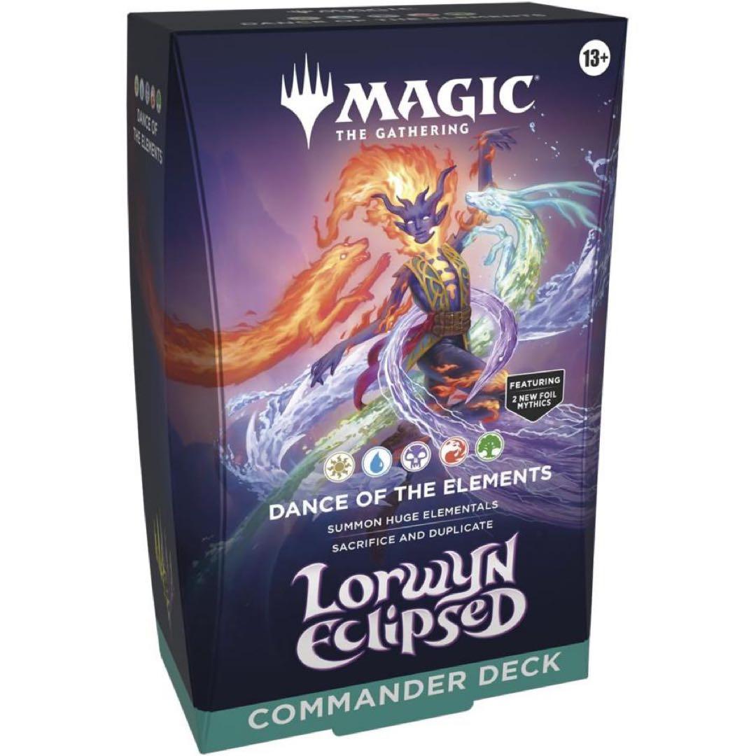 MTG 『ローウィンの昏明』統率者デッキ エレメンタルの舞踊　英語版　未開封