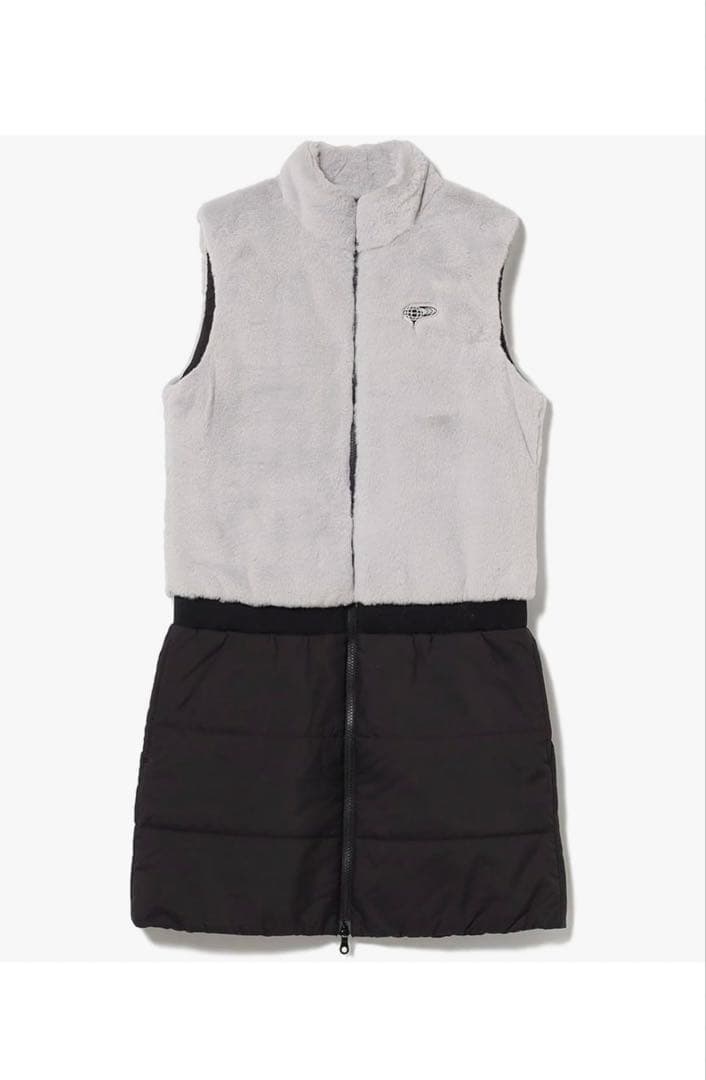 BEAMS GOLF ORANGE LABEL 中綿ボア ドッキング ワンピース