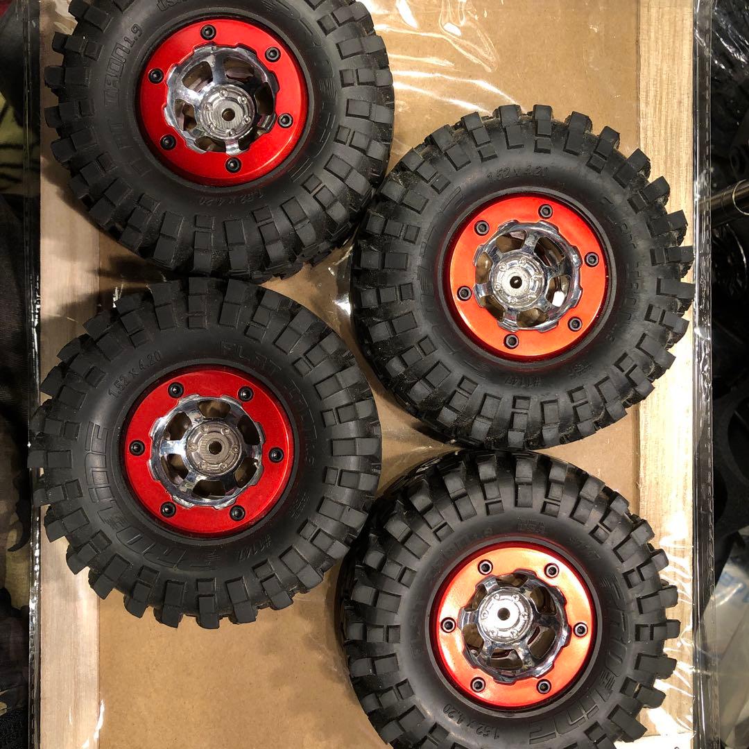 【送料込み】★プロライン★クローラータイヤ&ビードロックホイール★検RC4WD★