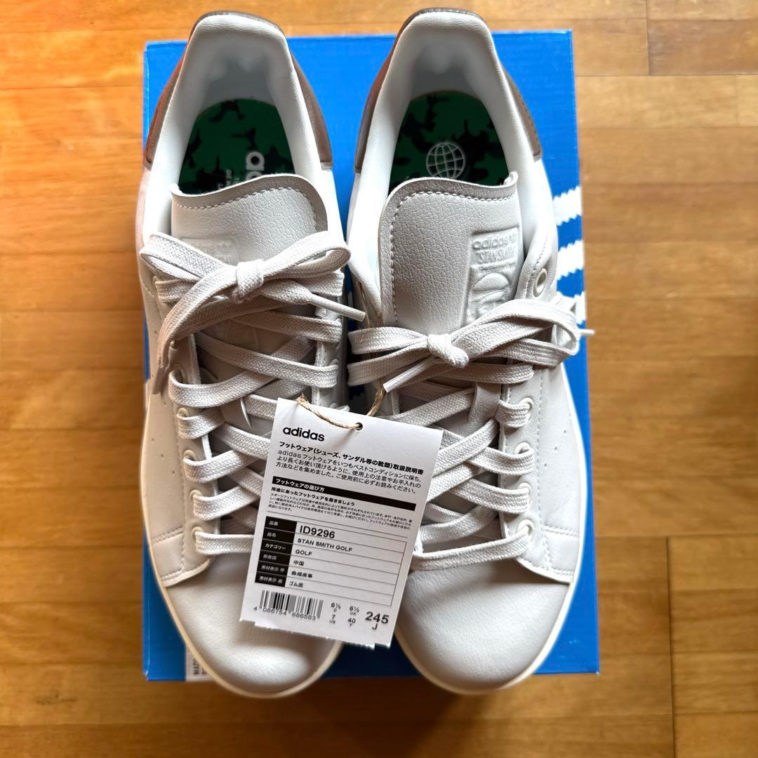 adidas スタンスミス　ゴルフ　シューズ　24.5㎝ 新品　未使用品
