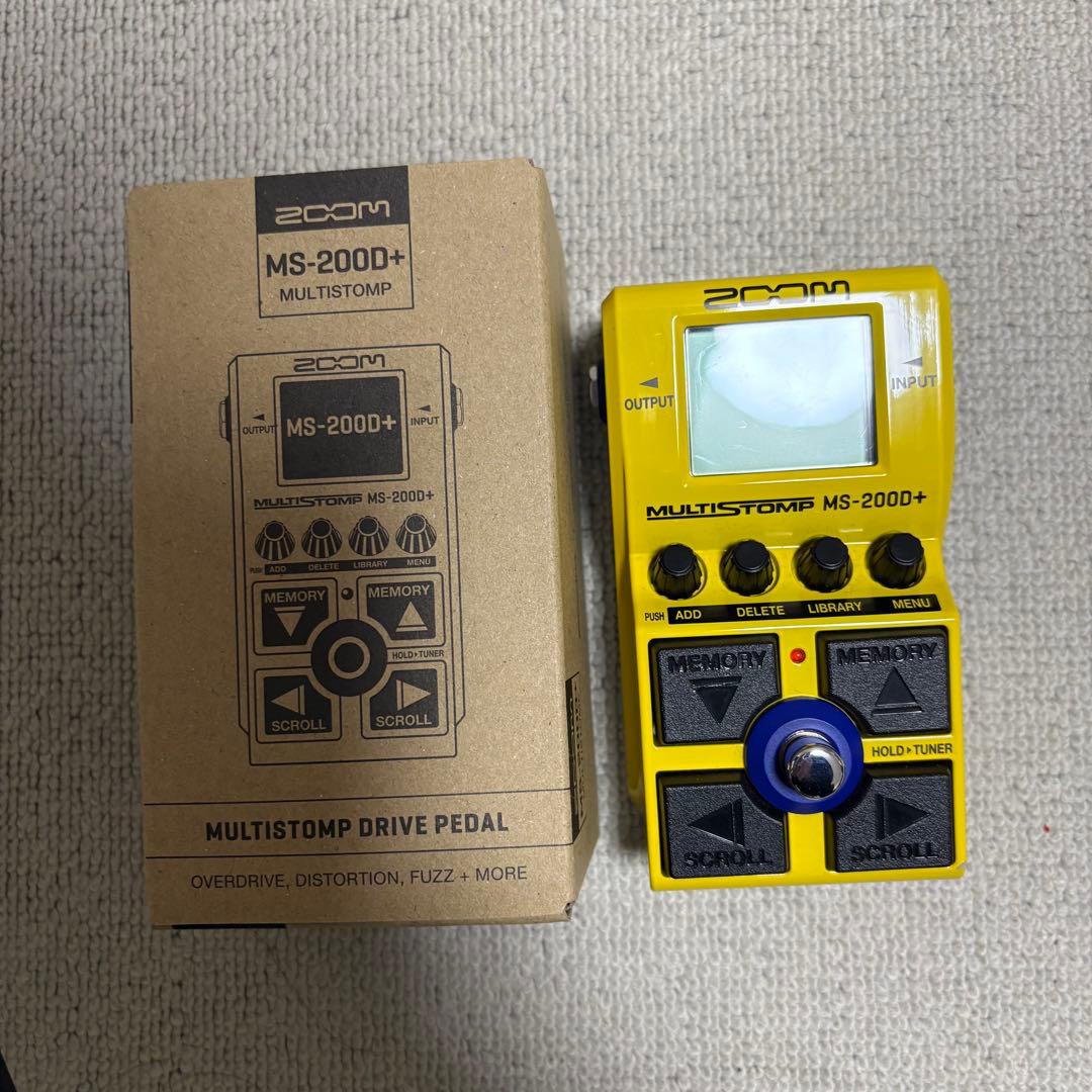 zoom ms-200d+ ギター用中古エフェクター
