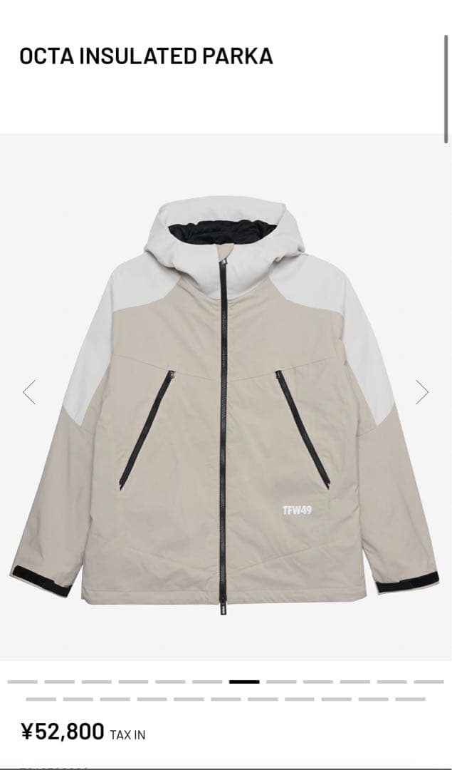 【未使用】TFW49 OCTA INSULATED セットアップ