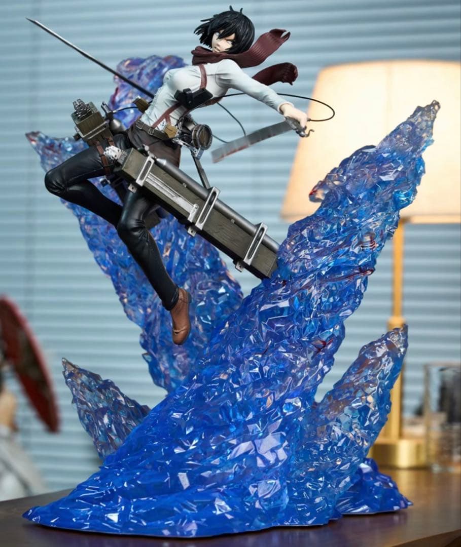 進撃の巨人 ④ ミカサ・アッカーマン ガレージキット ガレキ スタチュー