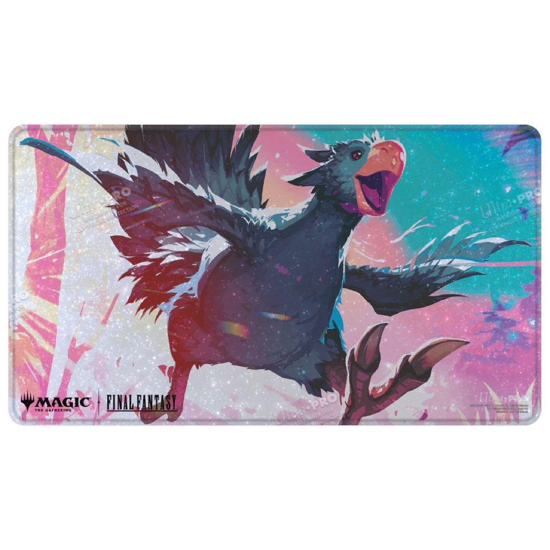 ウルトラプロ/旅するチョコボ（黒）ホロフォイル・プレイマット