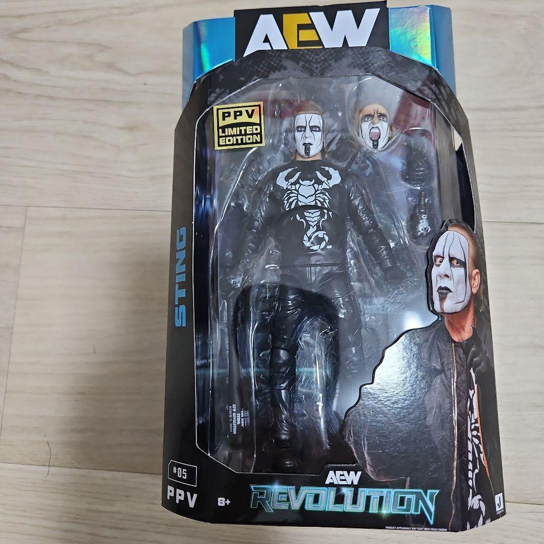Target 限定 US sting AEW フィギュア スティング