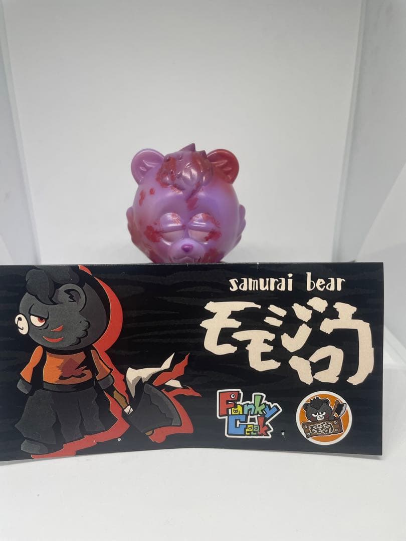 j*a様 モモジロウ　蓄光　ソフビ
