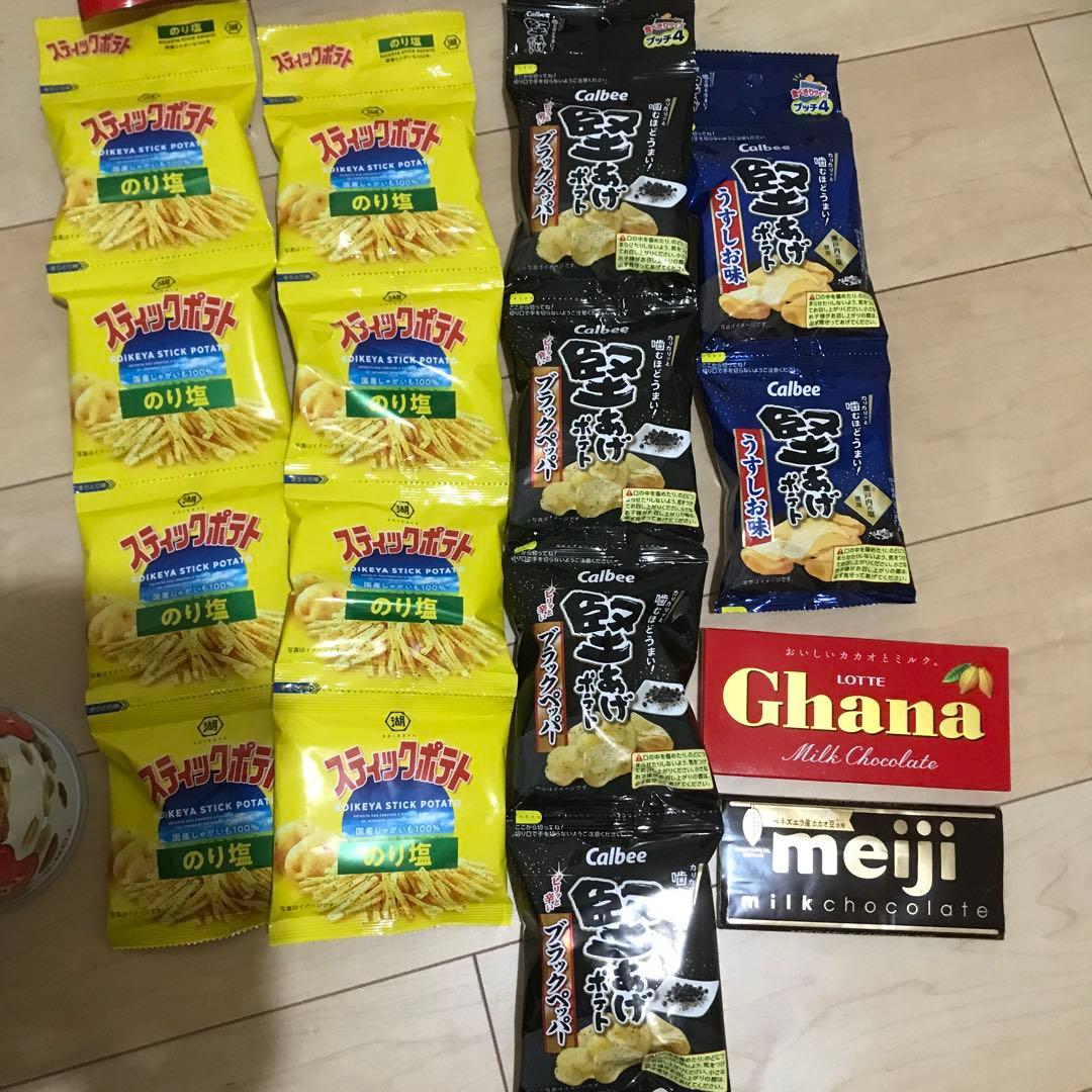お菓子まとめ売り、箱菓子、ナッツ、おかき、クッキー、もなか、わらび餅、