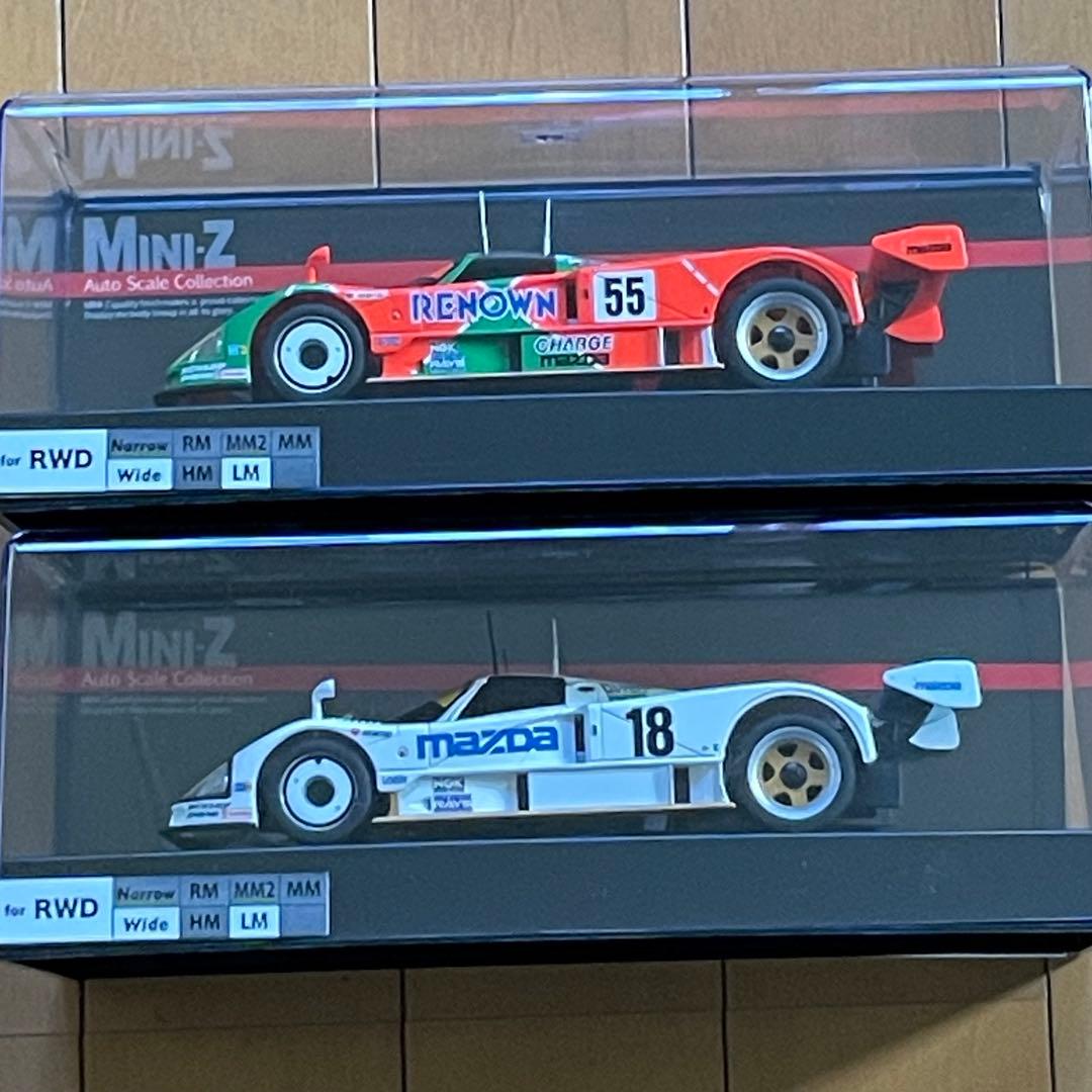 京商オートスケール　ミニッツ　　　 MAZDA 787B 2台セット