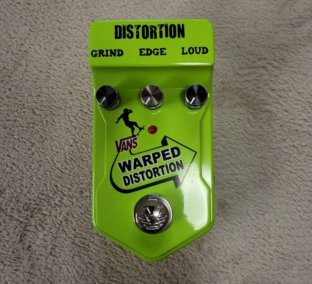 レア品　VANS WARPED DISTORTION　コラボ　エフェクター限定品