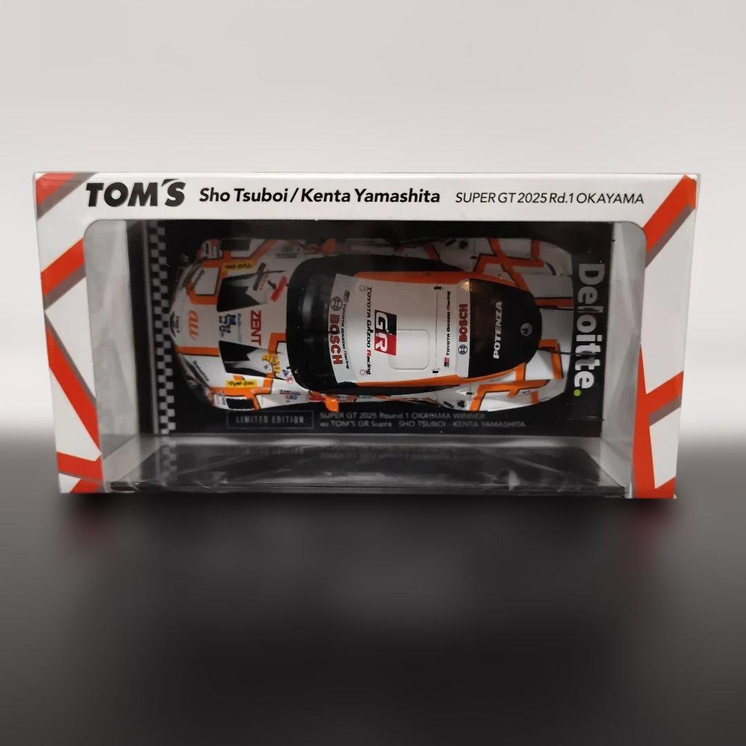 トムス特注 au TOM’S GR Supra 2025 岡山優勝 スパーク