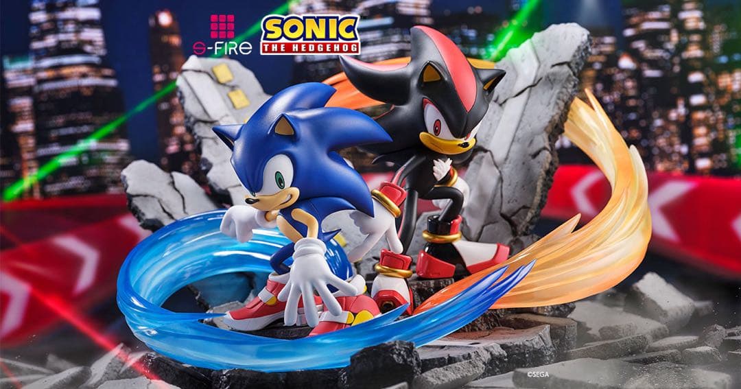 ソニック　シャドウ　s-fire セガ　スーパーシチュエーションフィギュア
