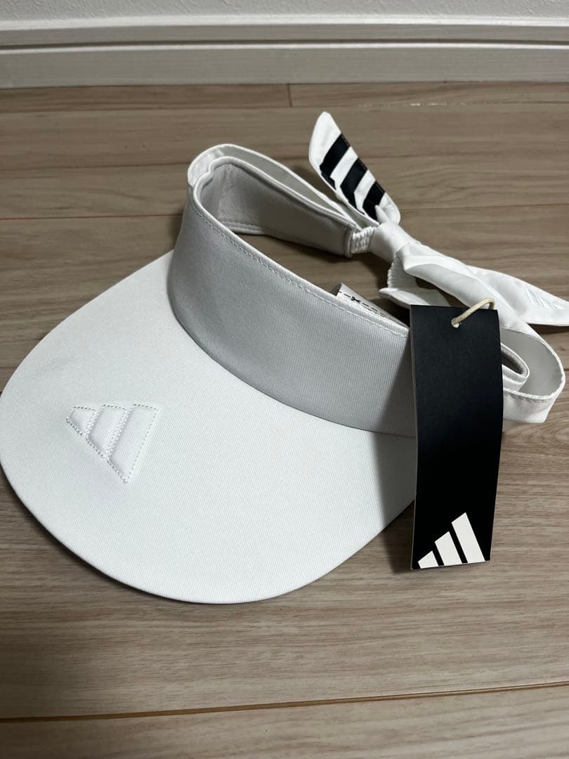 新品　アディダス　adidas ゴルフ　モックネック　ホワイト　M