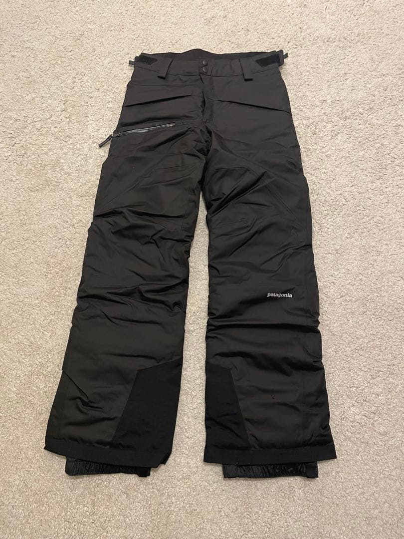patagonia スキー用パンツ ブラック　キッズL