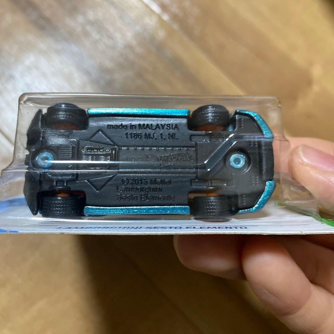 ミニカー Hot Wheels Lamborghini Sesto Elemento