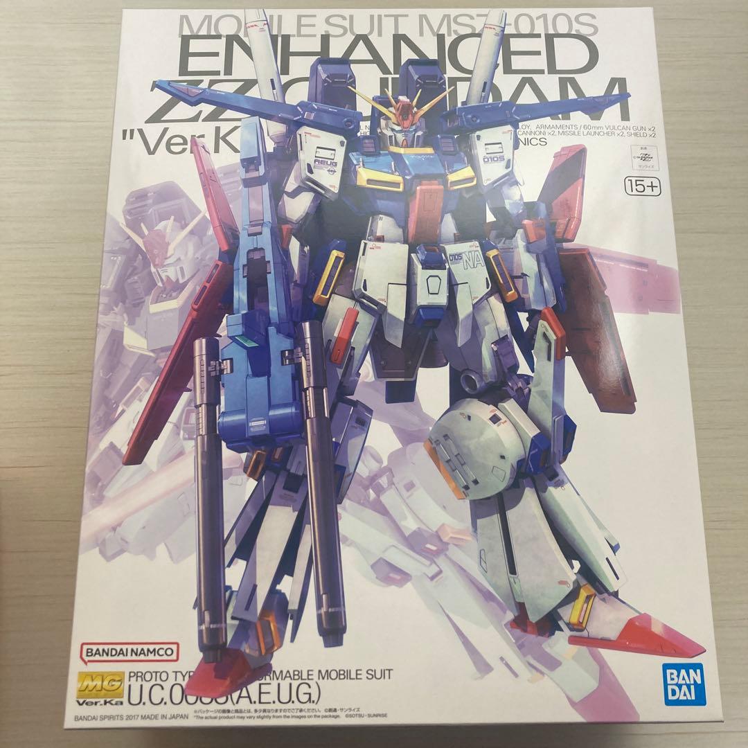 ガンプラ MG 強化型zzガンダム Ver.Ka 未組立品