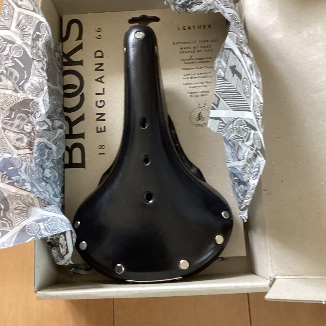 「未使用品」BROOKS B17 ブラックレザーサドル