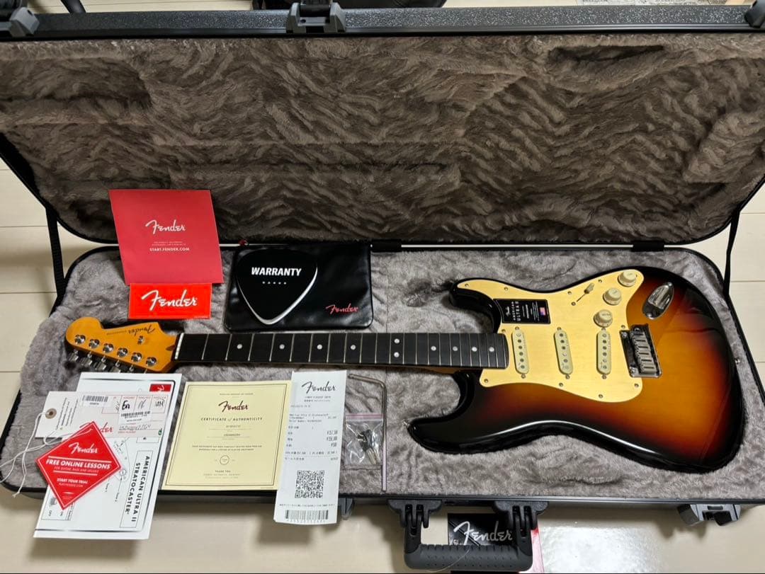 Fender American Ultra II フェンダー　USA 保証付き