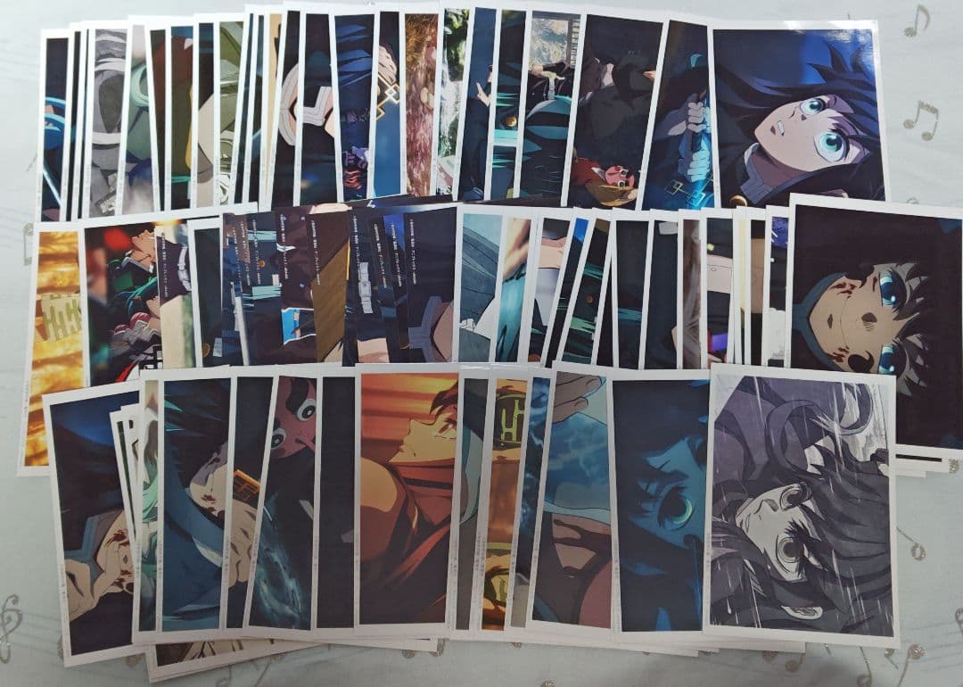 鬼滅の刃 場面写ブロマイドくじ ネットプリント 時透無一郎 合計84枚セット