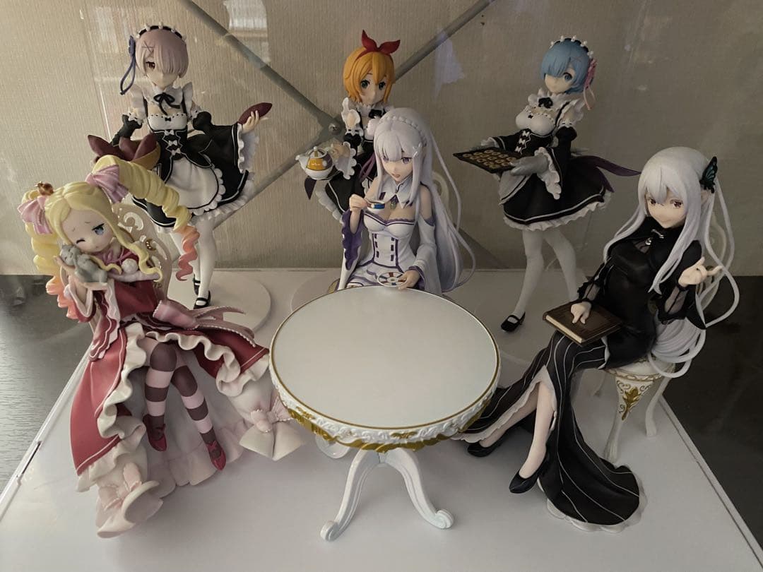 リゼロ　お茶会フィギア セット Re:ゼロから始める異世界生活