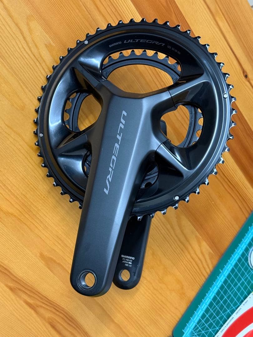 パーツ SHIMANO ULTEGRA FC-R8100 12s 52-36 165mm