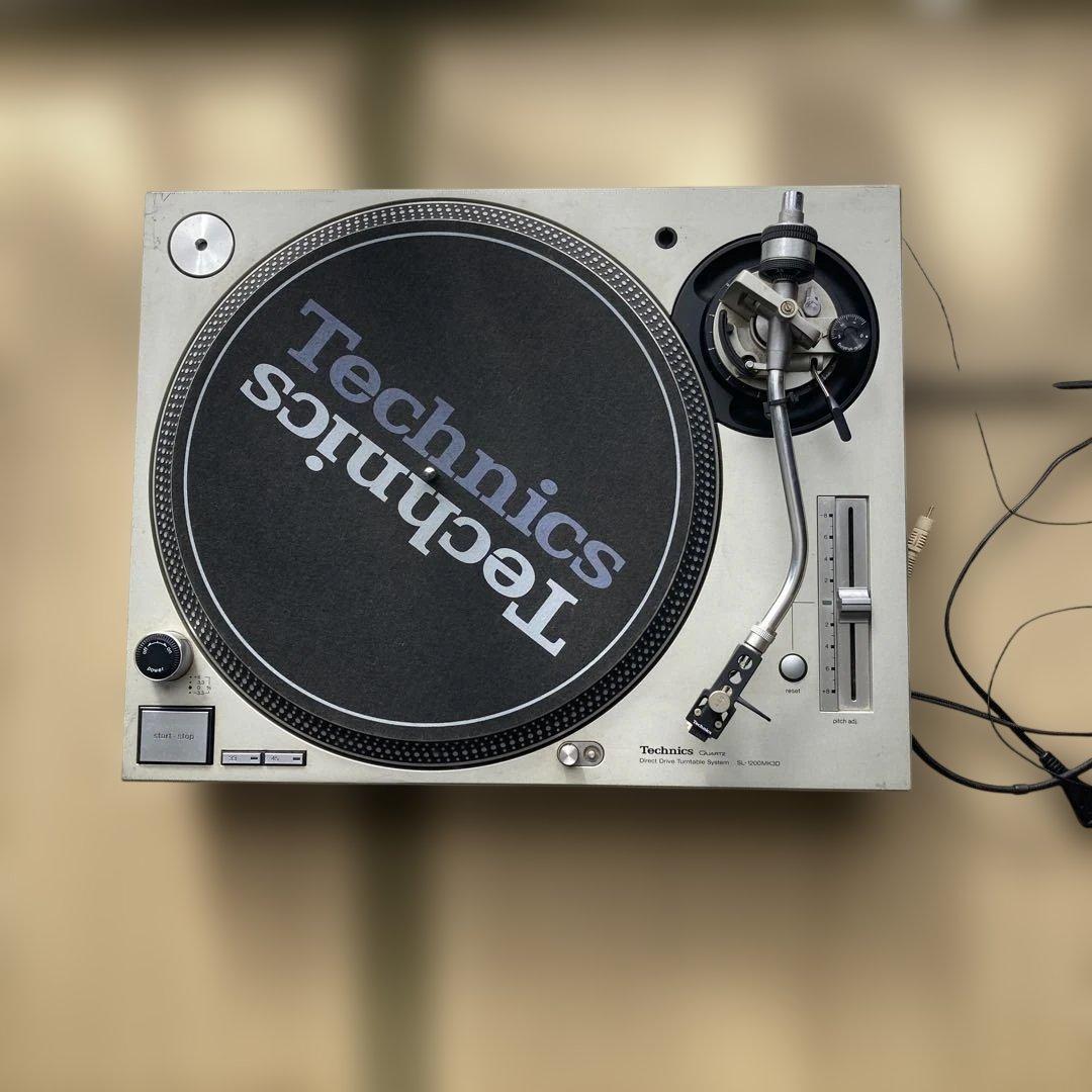 Technics ターンテーブル シルバー