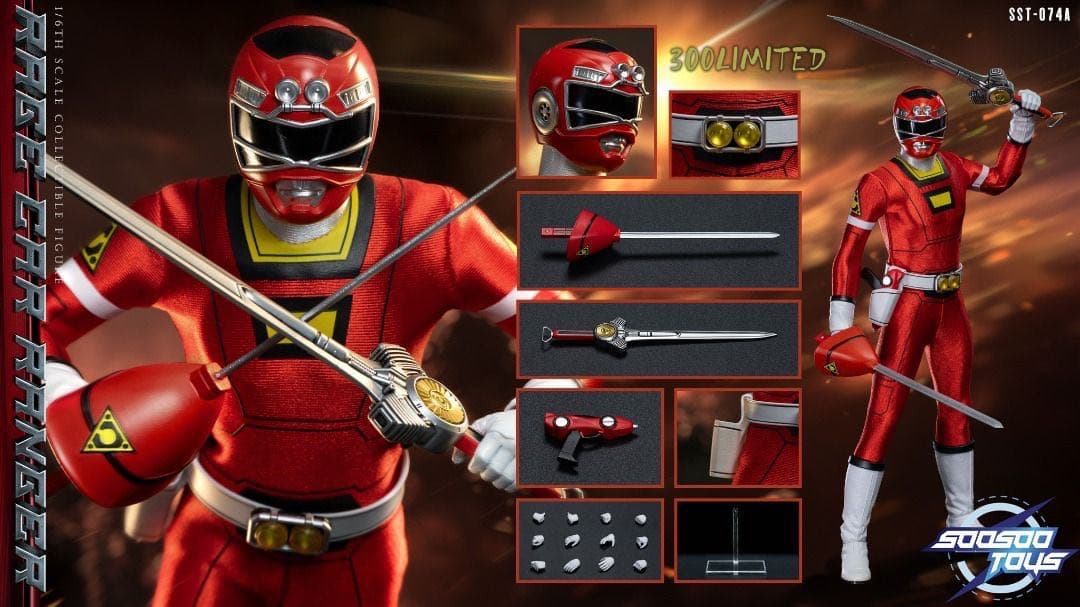 Soo-sootoys SST074A 激走戦隊カーレンジャーcarranger