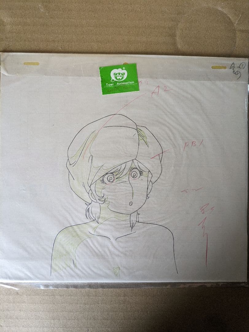theかぼちゃワインのセル画です　未開封品