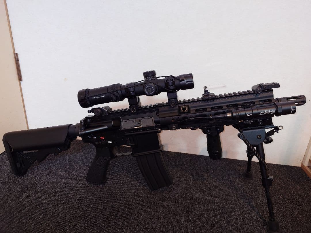 東京マルイ　HK416デルタカスタム　次世代電動ガン　オプション多数