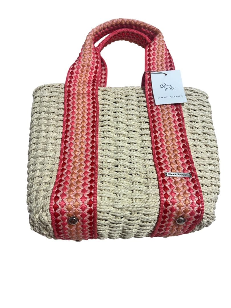 新品　ヒールクリーク　Heal Creek カゴバッグ　カートバッグ
