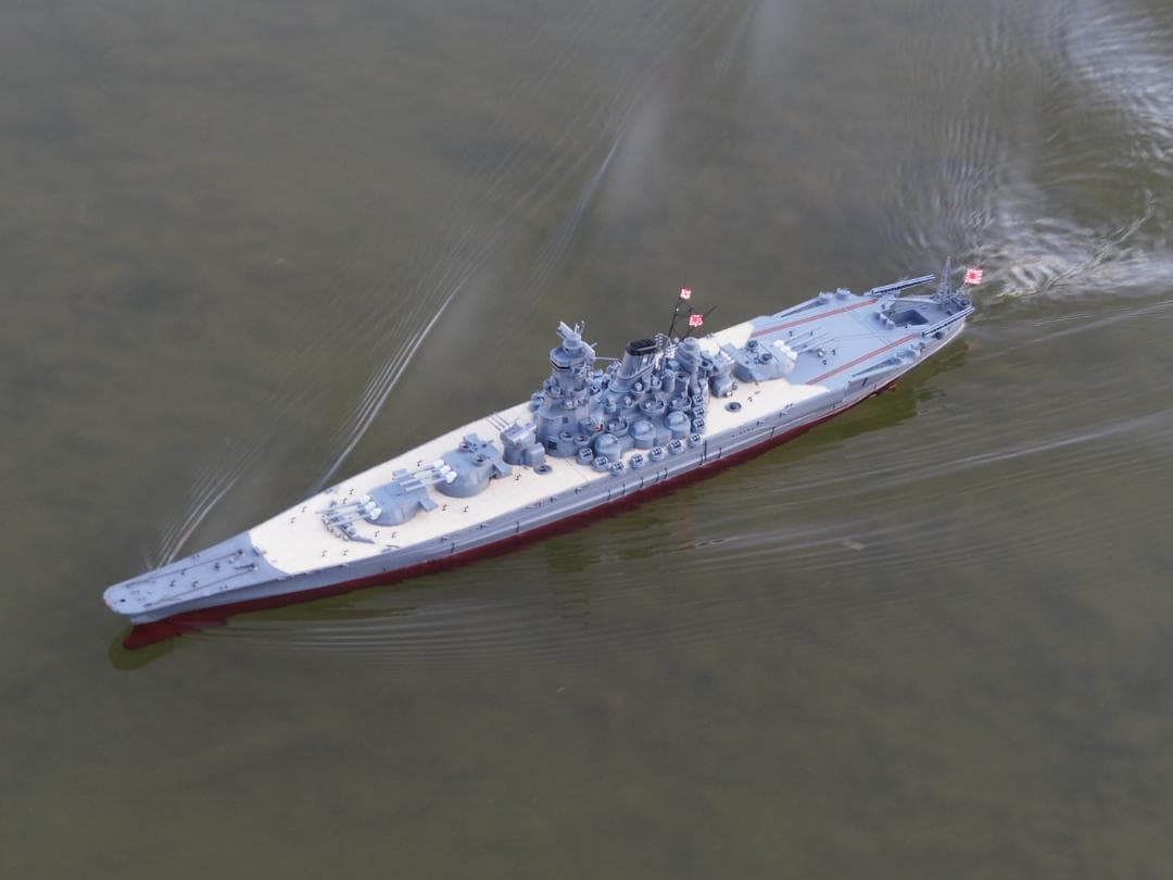 戦艦大和 ラジコン 完成品セット ①