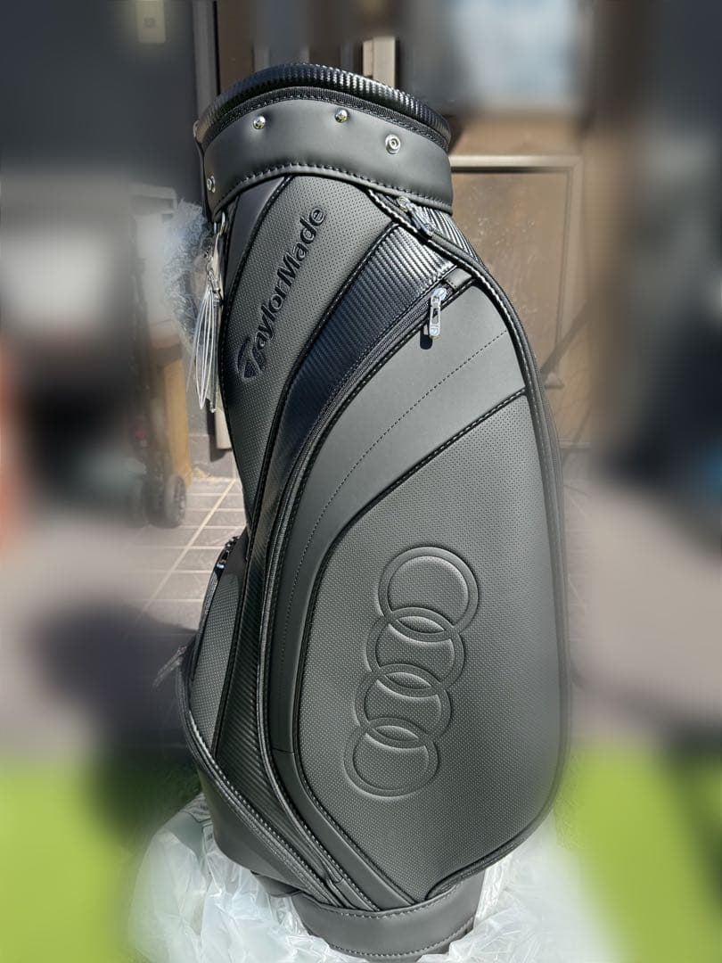 Audi x テーラーメイド キャディバッグ (ブラック)