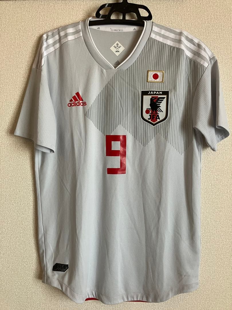 支給　女子サッカー日本代表なでしこ　アウェイ　ユニフォーム　9