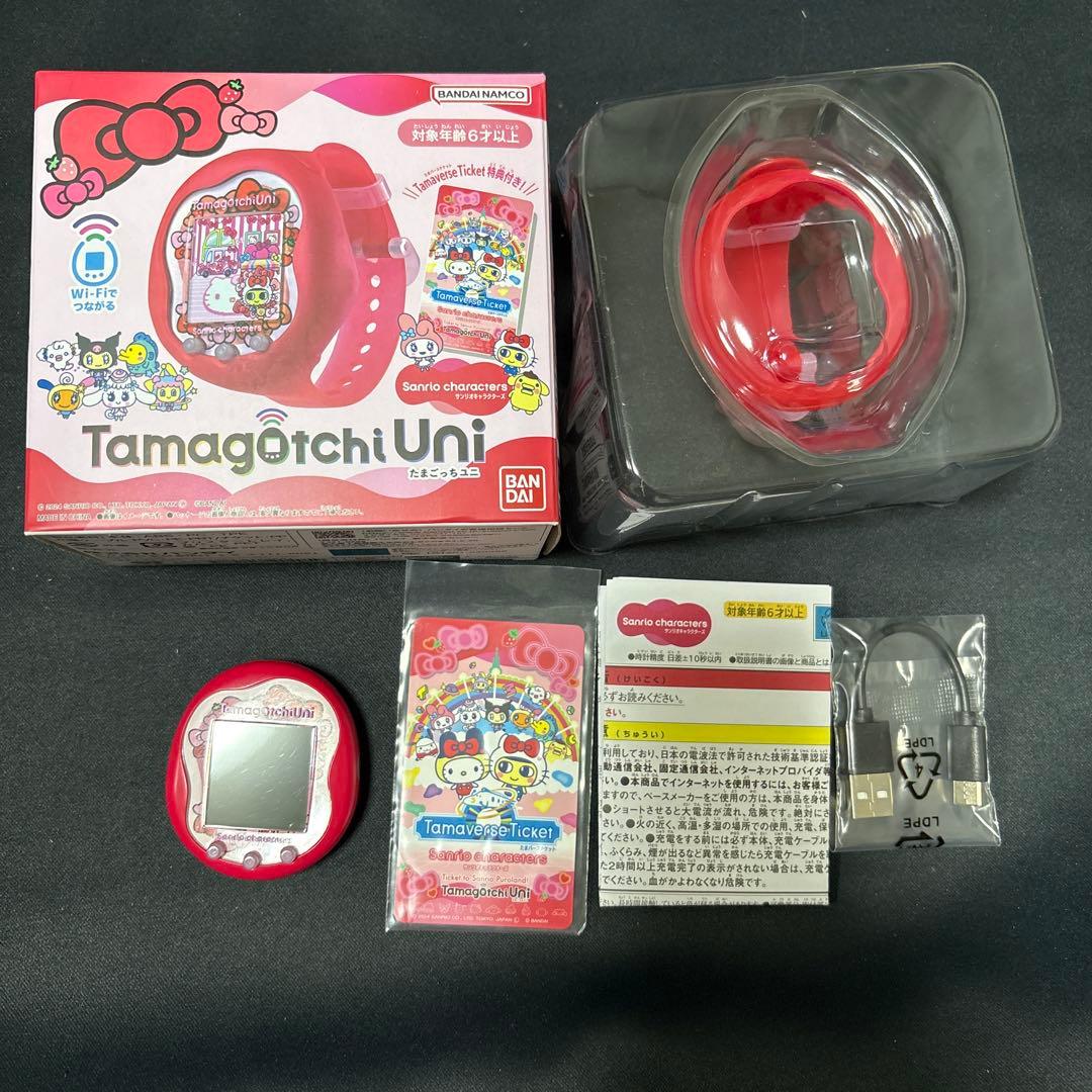 たまごっちユニ　サンリオキャラクターズ たまごっちuniサンリオ　本体セット