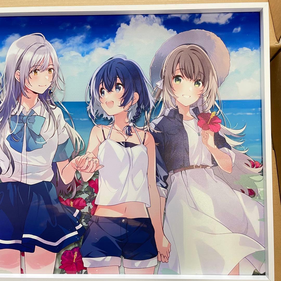 色づく世界の明日から × 白い砂のアクアトープ コラボ 高級アクリルアート