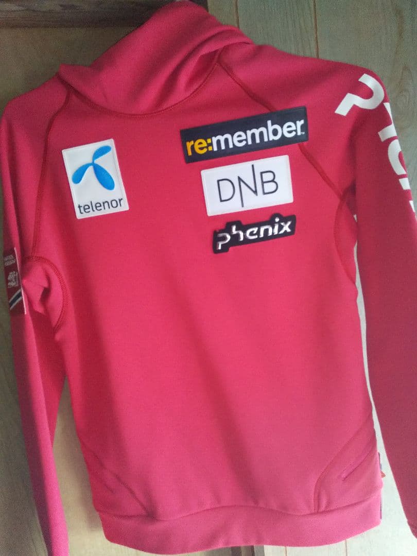 新品タグ付き PHENIX Norway Team フード付きフリース サイズS
