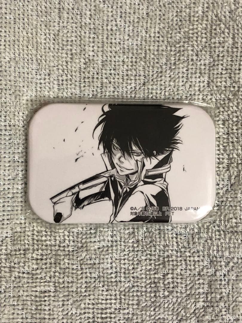 【希少品】ジャンプ 50周年記念 プライズ 缶バッジ REBORN 雲雀 恭弥