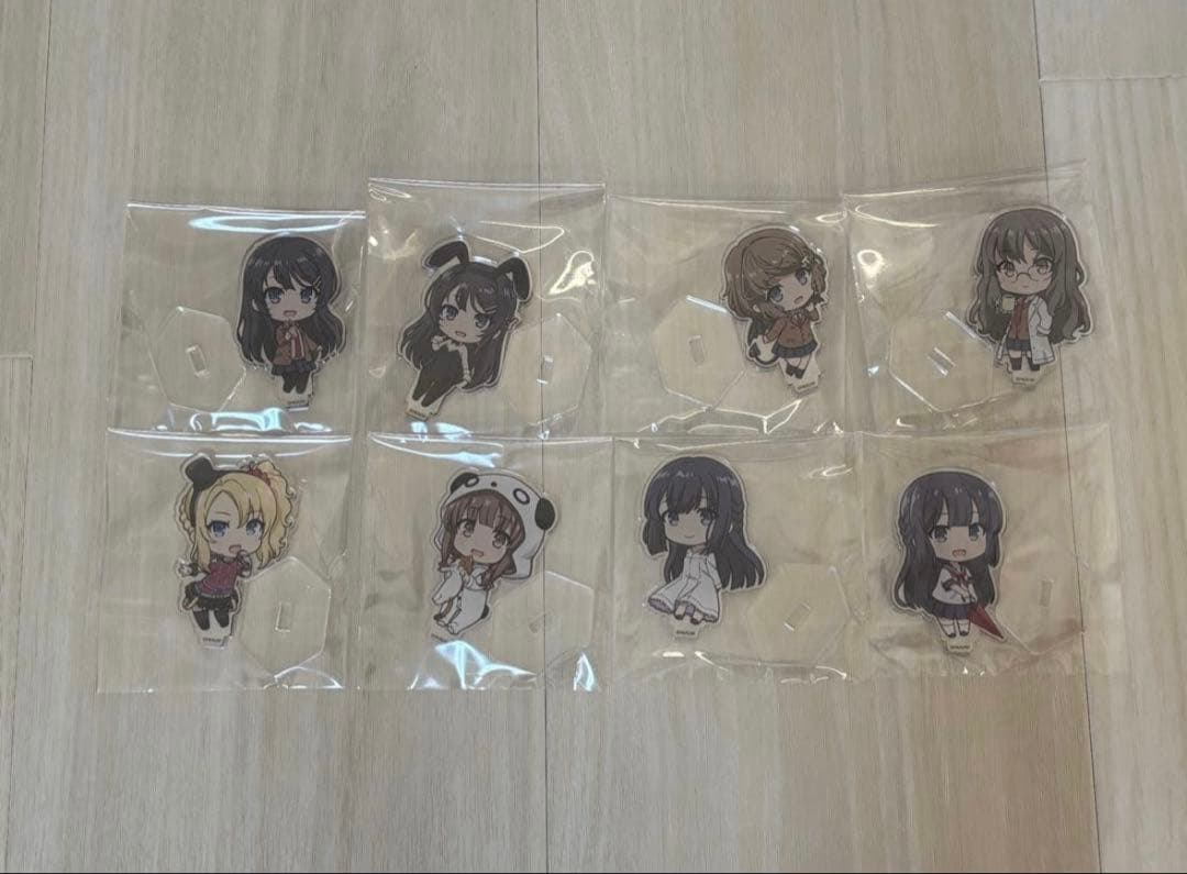 青春ブタ野郎はバニーガール先輩の夢を見ない　アクリルスタンド　セット