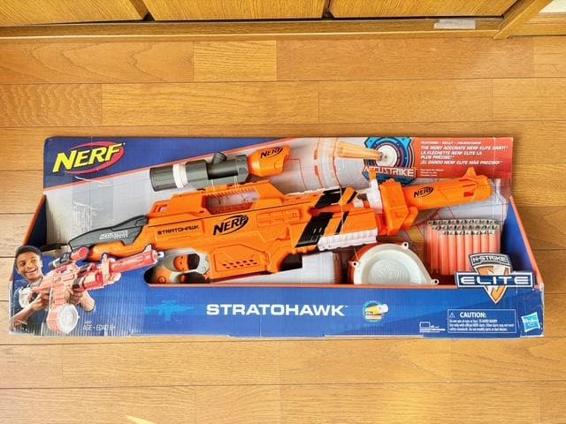 【超レア】ナーフ 電動　NERF Accustrike Stratohawk