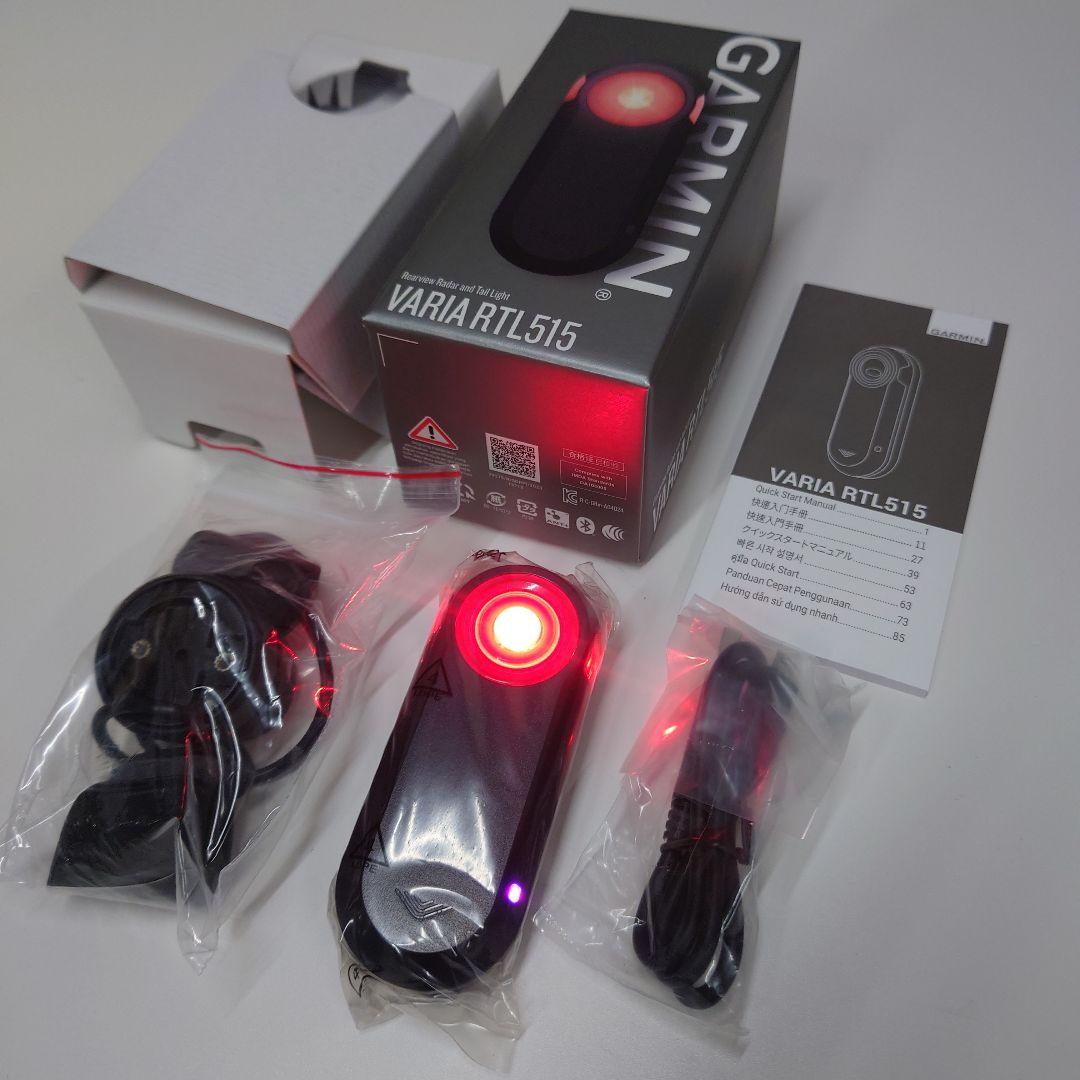 新品 GARMIN VARIA RTL515 リアビューレーダー テールライト