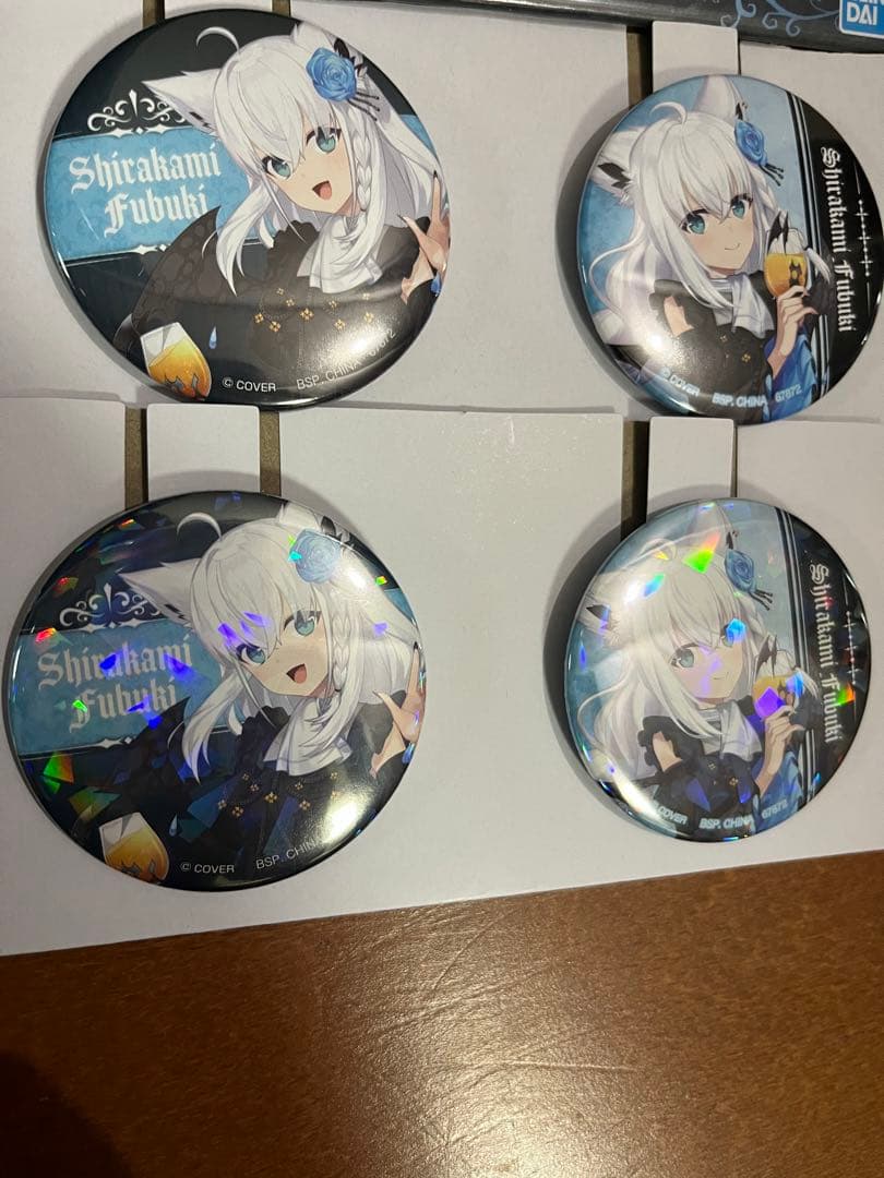 k*2様 一番くじ　ホロライブ　白上フブキ賞　白上フブキ　フィギュア　アクリルボ