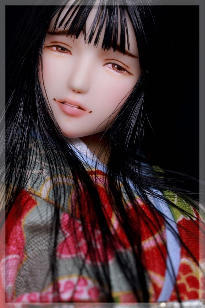 琥*珀様 ♪♪ 1/6 　ドール カスタムドールヘッド　　恋妃　(れんひ)　　♪